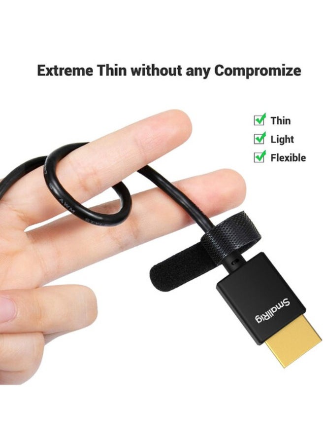 SMALLRIG SMALLRIG ULTRA SLIM 4K Full HDMI to Full HDMI CABLE (A to A) 100cm 4794  - Image 3