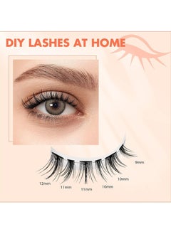 Generic Individual Eyelashes Kit 100 pcs  Shape Individual Eyelashes Mex Length Fluffy Soft Synthetic Eyelash Extensions  - Image 2