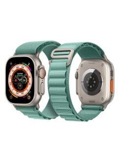 CATANES Apple Watch Band 49mm 45mm 44mm 42mm Alpine Loop Band Women Men Adjustable with Metal G-Hook Strap for iWatch Ultra Series SE 8/7/6/5/4/3/2/1 Aquamarine  - Image 4