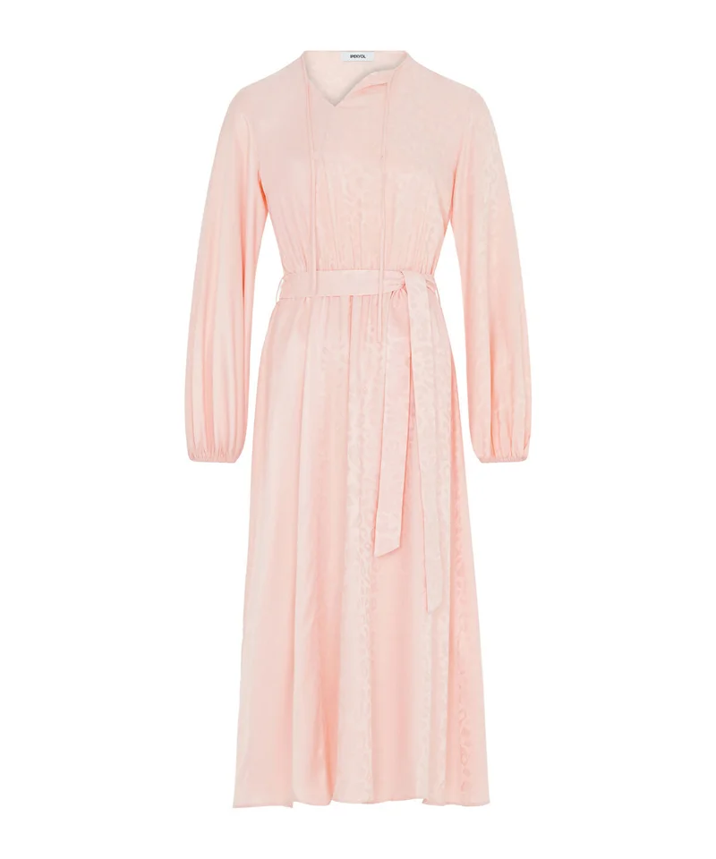 Ipekyol  Belted Jacquard Dress for Women | Best Price UAE