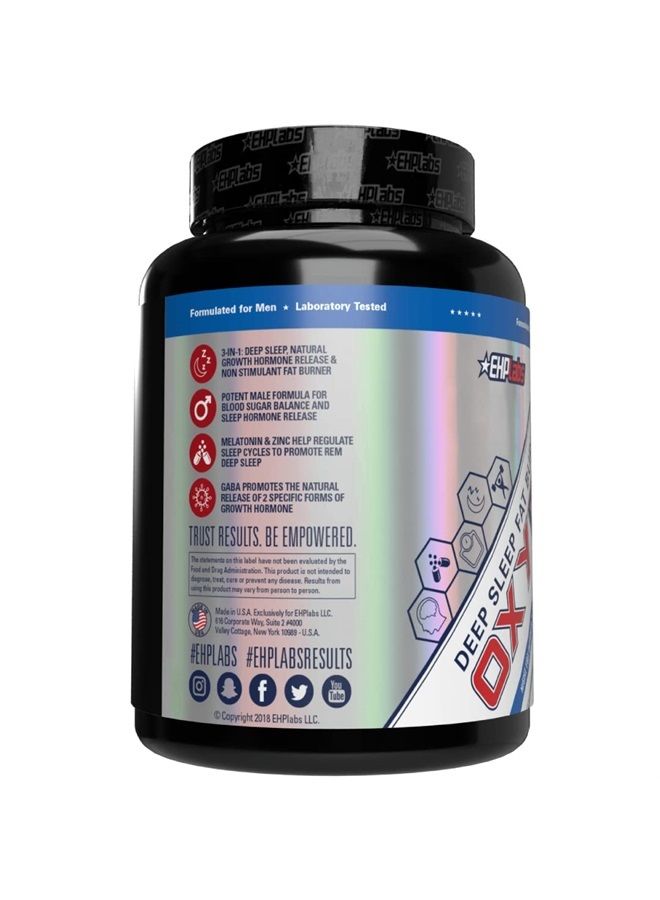 EHP Labs EHPlabs OxyRem for Men - Thermogenic Night Time Shredder & Natural Sleep Aid Supplement, Promotes Deep Restful Sleep & Shredding Support, Non-Habit Forming, Vegan, Gluten-Free (90 Capsules)