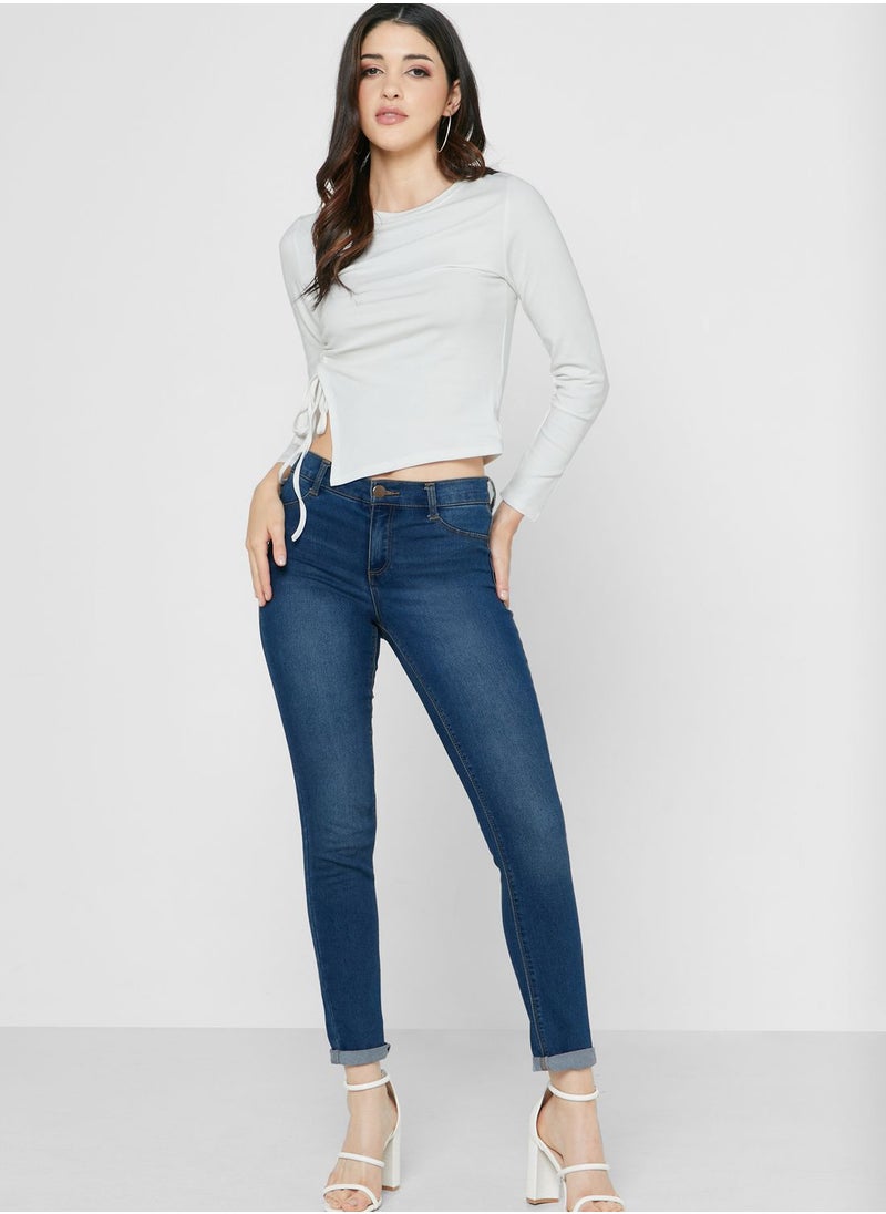 Ginger - Tie Knot Detail T-Shirt - Image 1