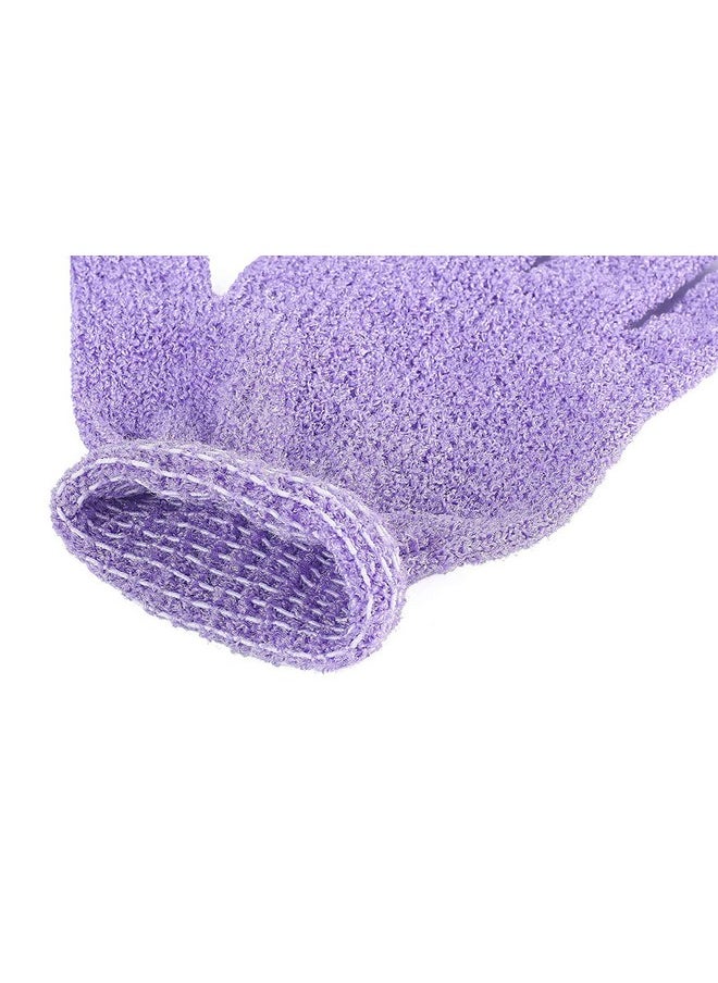 Mooerca - 8 Pairs Double Sided Exfoliating Gloves Body Scrubber Scrubbing Glove Bath Mitts Scrubs For Shower Body Spa Massage Dead Skin Cell Remover - Image 1