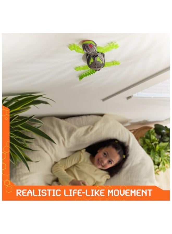 HEX BOTS Wall Crawler Gecko, Rechargeable Remote Control Robot Kids Toys, Climbs up Walls for Prank - Image 4