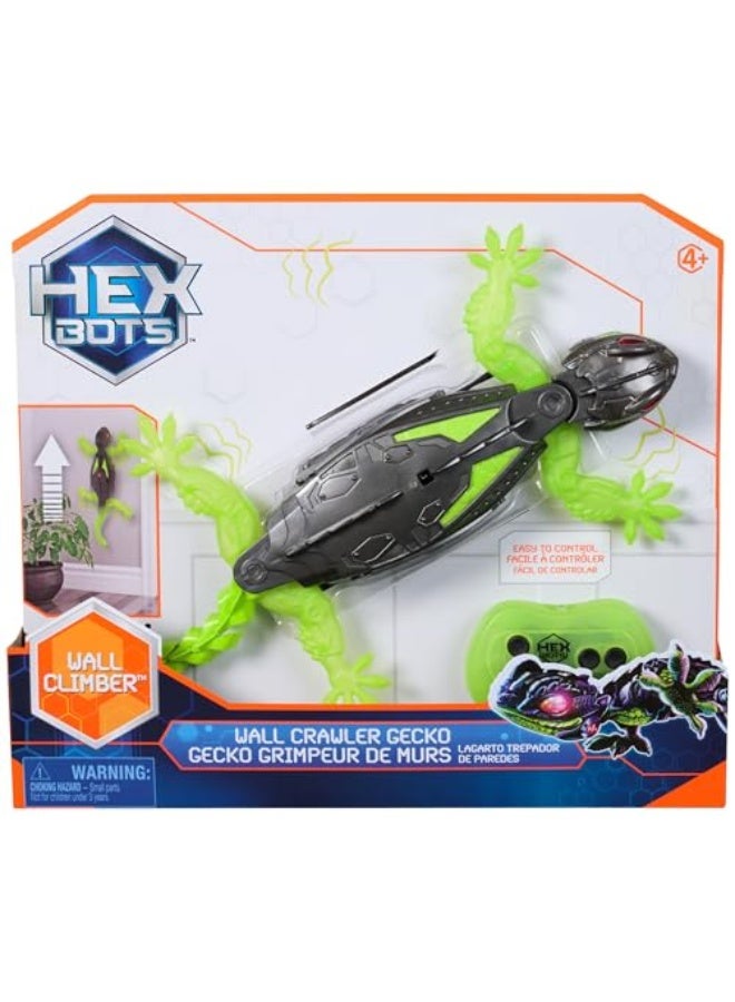 HEX BOTS Wall Crawler Gecko, Rechargeable Remote Control Robot Kids Toys, Climbs up Walls for Prank - Image 2