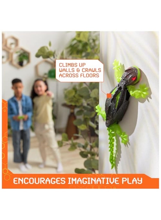 HEX BOTS Wall Crawler Gecko, Rechargeable Remote Control Robot Kids Toys, Climbs up Walls for Prank - Image 3