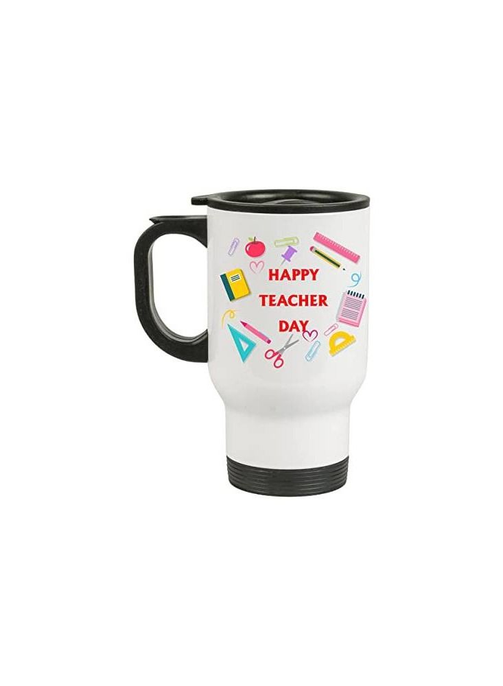 PRINTSHOP4ME Travel Mug Gifts for Teachers Day | World Teachers Day |Teachers Day Gifts |Teachers Appreciation (Design 5) - Image 2