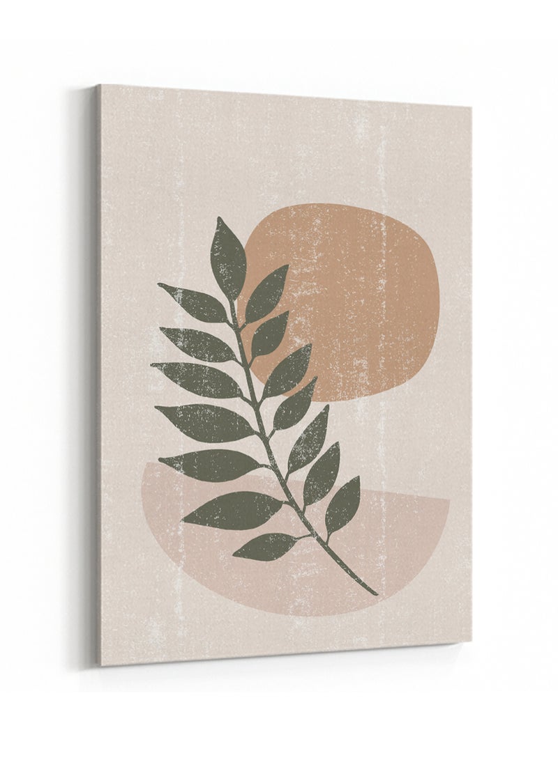 LOWHA Canvas Wall Art Stretched Over Wooden Frame with Botanical Art  Painting - Image 4