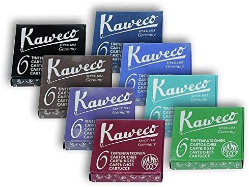 Kaweco Kaweco Fountain Pen Ink Cartridges short 8 colors 8 x 6 pieces 