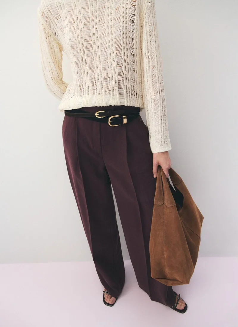 MANGO  TROUSERS VERONICA for Women | Best Price UAE