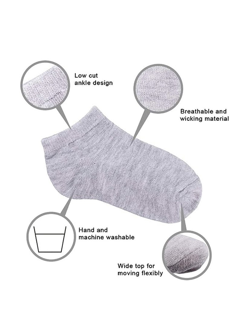 STAR BABiES Star Babies Pack of 3 Combo (Baby Sleeping Pod bed, Kids Socks 3pair, Baby Knee Pad Pack of 3)-Grey Print  - Image 5