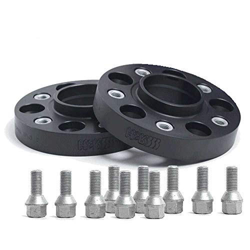 HR H&R B60957160 DRA-System Wheel Spacer Set 60mm per axle Pattern 5x130-Hub 71,6mm-Bolt Size M14x1,5-Porsche/Volkswagen-Black - Image 3