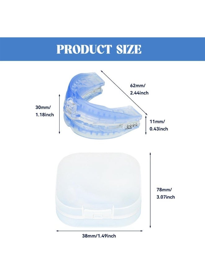 OSHIMA Anti Snoring Mouth Guard for Teeth Grinding, The Quiet Anti Snoring Mouthpiece U-Niversal Size Anti Snoring Devices, Comfortable Nighttime Snoring Solution Fits Men & Women - Image 2