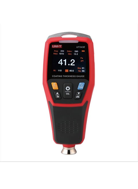 UT343E Paint Coating Thickness Gauge Meter, Car Painting Depth Gauge for Automotive Paint Thickness Measurement Tester with USB Data