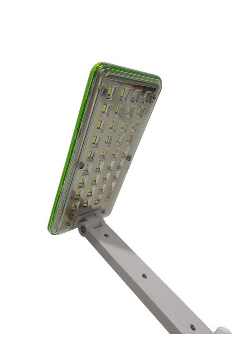 ميتشو مصباح مكتب قابل للطي، مصباح طاولة قابل لإعادة الشحن، مصباح LED 36 SMD LED - Image 2