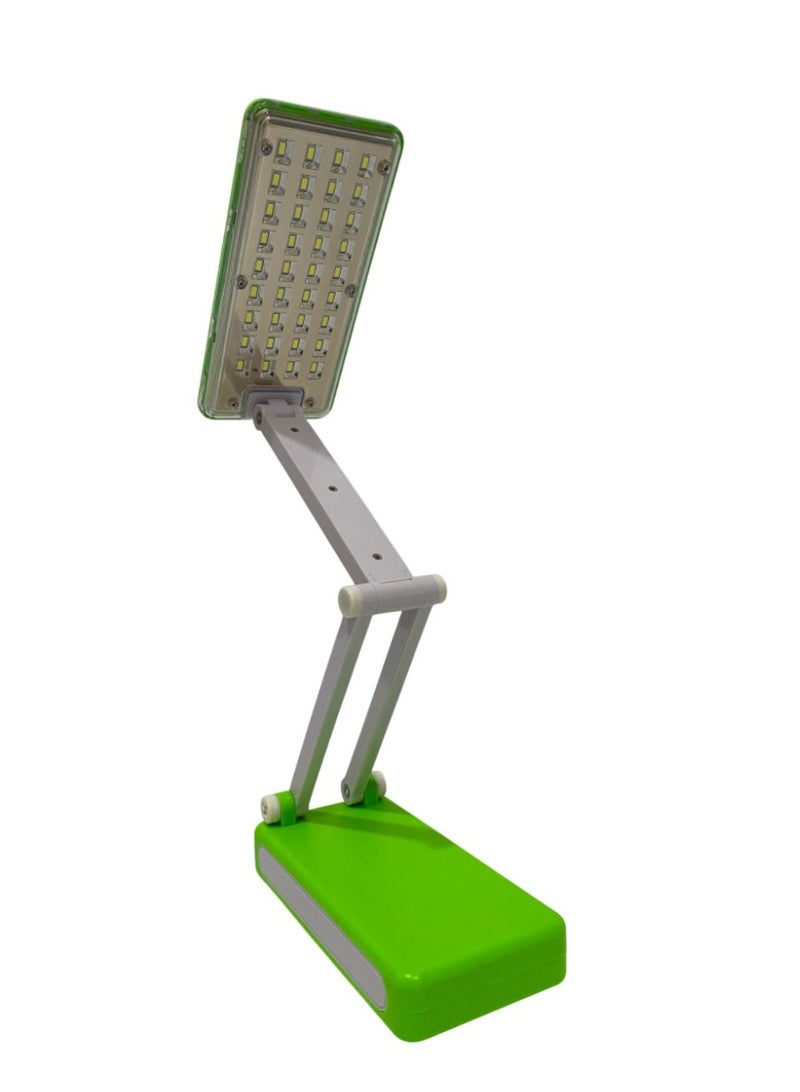 ميتشو مصباح مكتب قابل للطي، مصباح طاولة قابل لإعادة الشحن، مصباح LED 36 SMD LED - Image 3