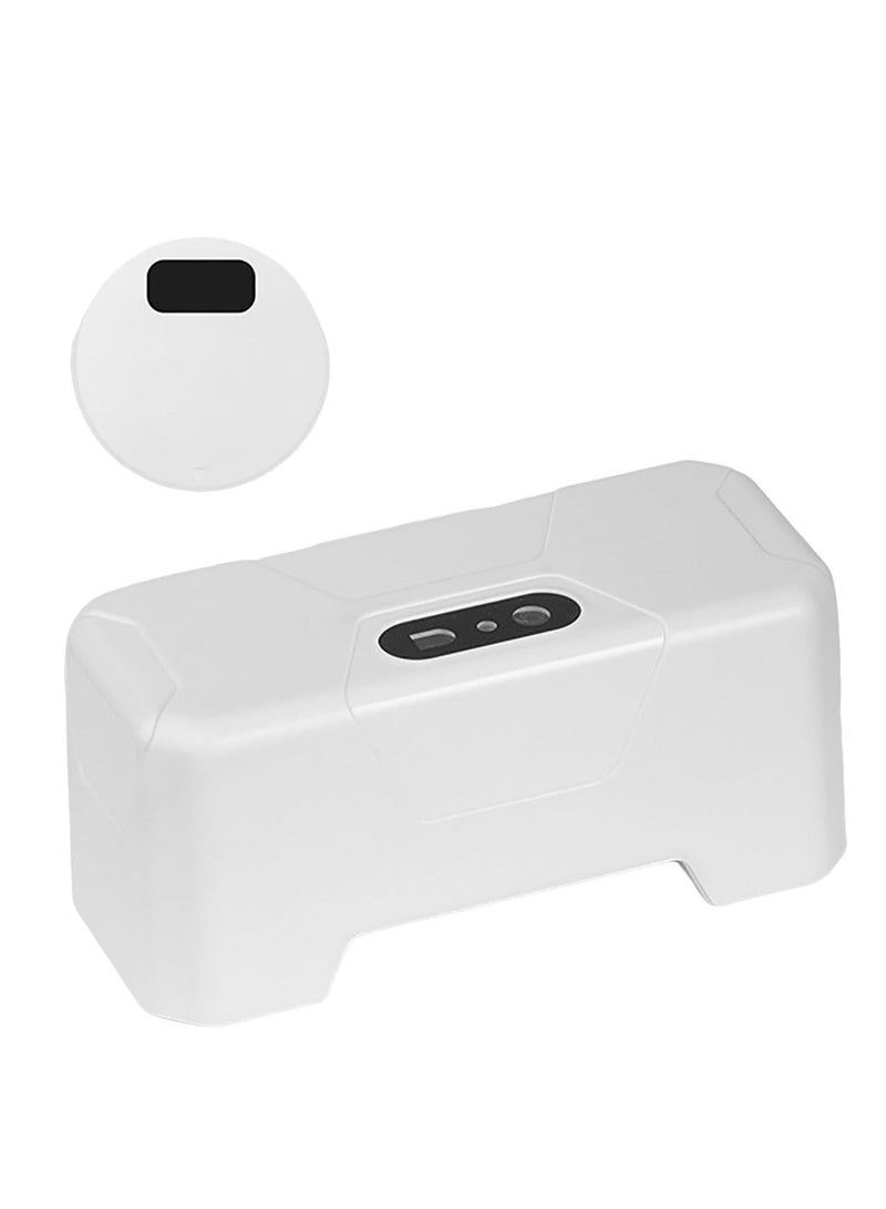 Automatic Touchless Sensor Toilet Flusher kit - Touchless Hands Free Infrared Sensor Touchless Toilet Flush Kit, Toilet Flusher Replacement Kit, Rechargeable USB Charging and IPX5 Waterproof - Image 1