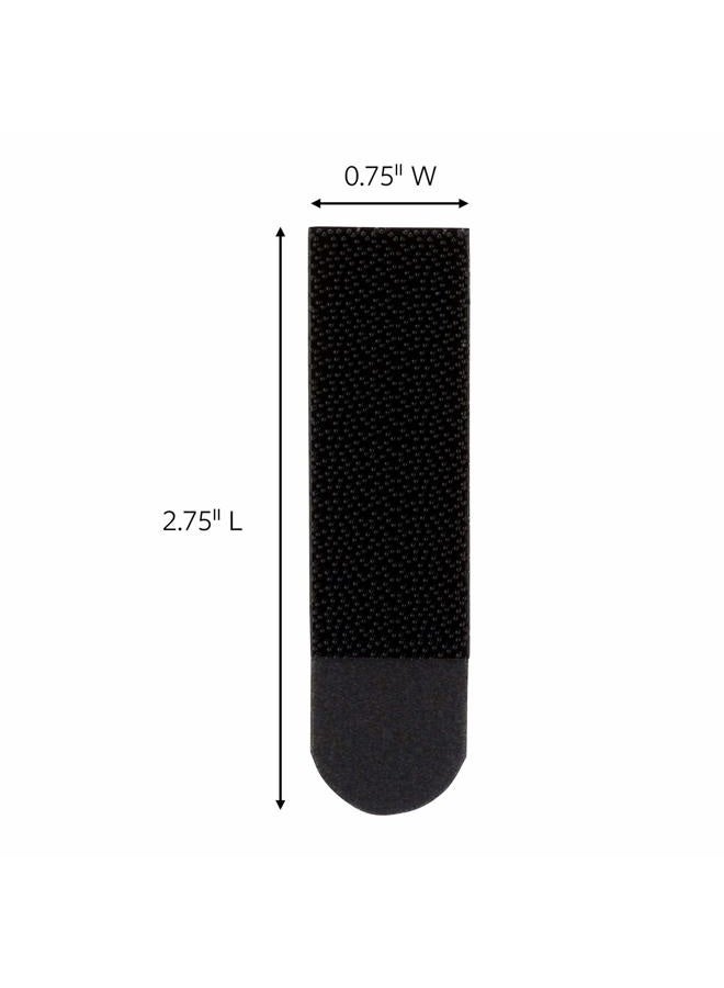 Command Black Picture Hanging Strips, 12 Pairs (24 Strips), Medium, Decorate Damage-Free (17204BLK-12ES) - Image 2