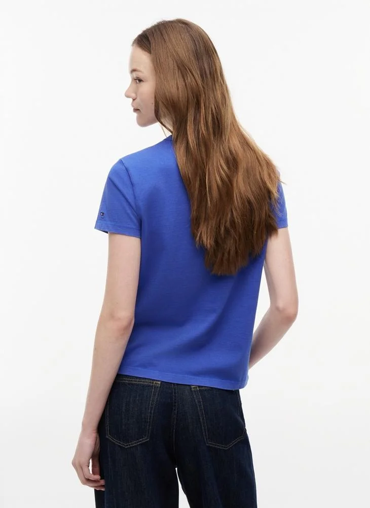 Tommy Jeans Repeat Logo Washed Jersey T-Shirt