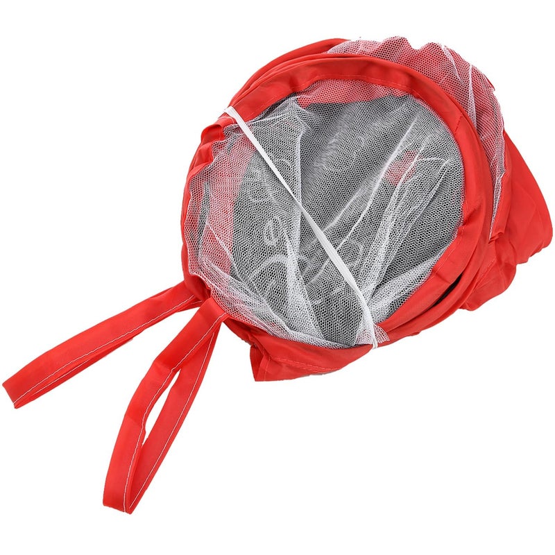 Kuber Industries Disney Mickey Laundry Basket For Clothes|Foldable Pop-Up Laundry Bag|Netted Lightweight Toys Organizer|Reinforced Handles "30"LTR|Pack of 2 (Black) - Image 3