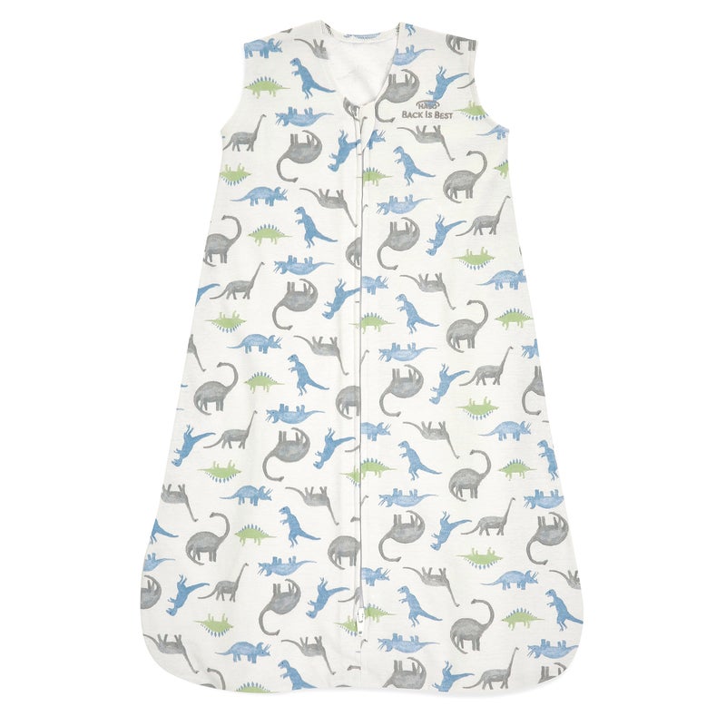 HALO SleepSack 100 Cotton Wearable Blanket Swaddle Transition Sleeping Bag TOG 05 Watercolor Dinos Medium 612 Months - Image 2