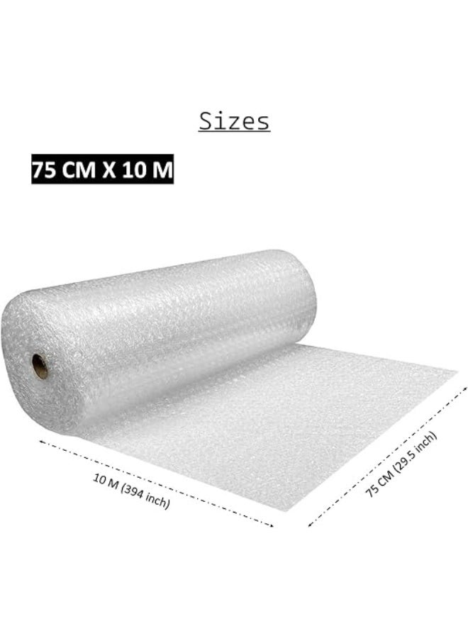 Zinora Bubble Wrap Roll, 75 cm x 10 m Air Bubble Cushioning Wrap for Packing and Shipping - Image 2