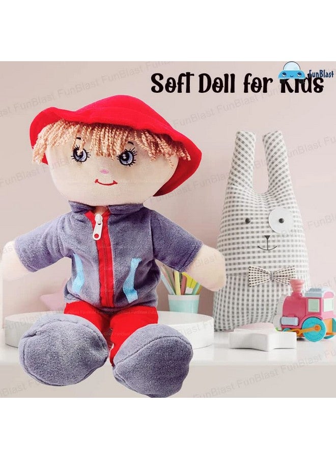 فنبلاست دمى فن بلاست للبنات - دمى ناعمة للبنات، دمية للأطفال، دمية لطفلة، ألعاب ناعمة للبنات، ألعاب قطيفة للبنات، ألعاب محشوة، هدايا إرجاع للأطفال - صنع في الهند (رمادي) - Image 5