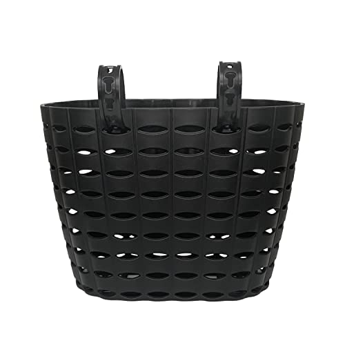 Noviko Kids Bike Basket Boy Bicycle Handlebar Basket with Bell Wheel Spokes for Girls - Image 4