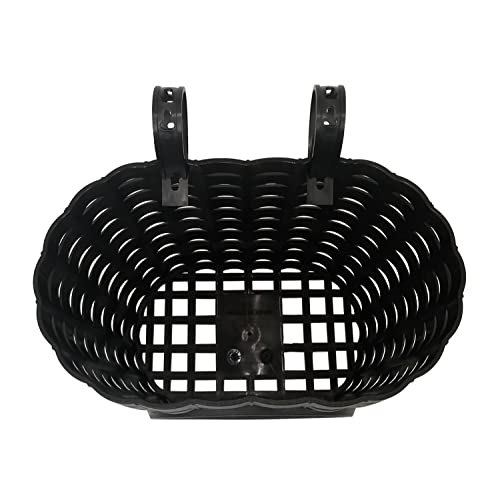 Noviko Kids Bike Basket Boy Bicycle Handlebar Basket with Bell Wheel Spokes for Girls - Image 5