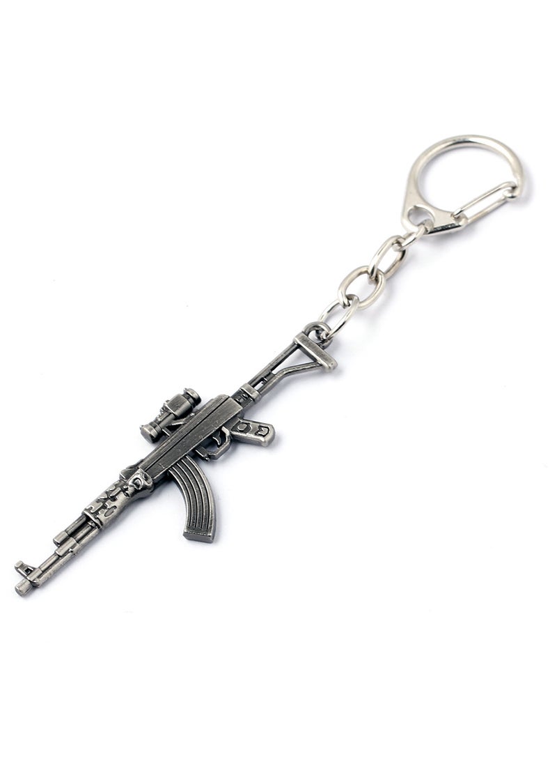 6cm AK M4A1 Gun Keychain ModelAK47-S（DM880） AK47-S（DM880）