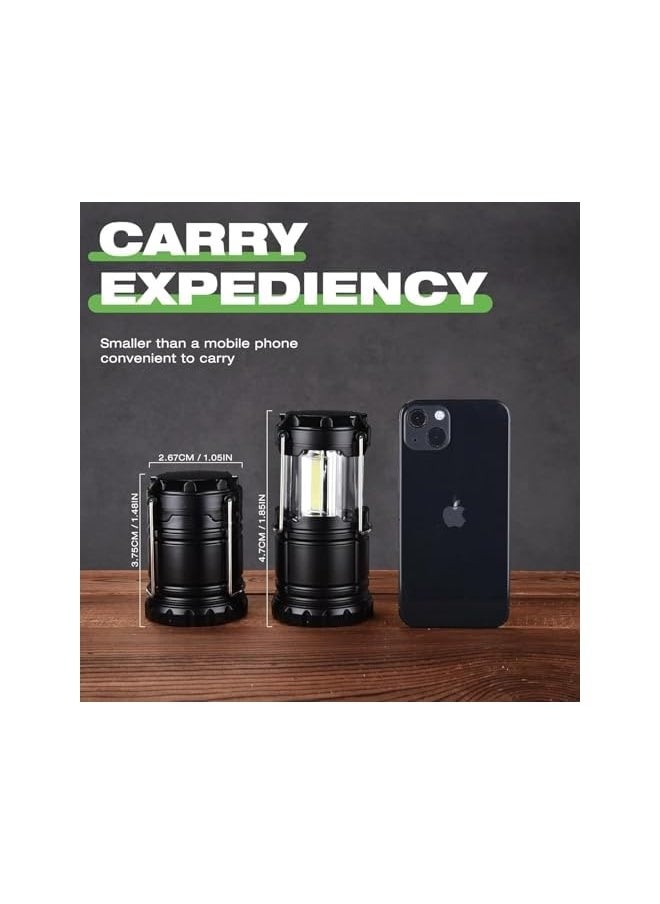 erorex Portable Led Camping Lantern Flashlights,1 Pack Battery Powered Camping Lantern,Collapsible Hanging Light Essential for Home, Outdoor, Emergency Lamp (1)  - Image 4