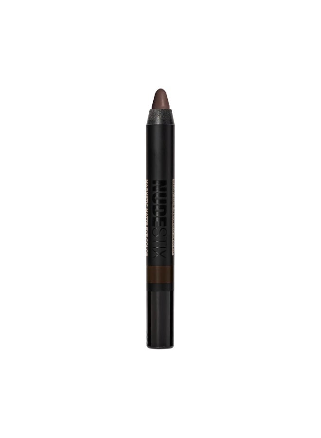 Nudestix Magnetic Matte Eye Color – 3-in-1 Long-Wear Cream Eyeshadow Pencil, Eyeliner & Primer | Waterproof, Budge-Proof Matte Finish | Vegan & Cruelty-Free Eye Makeup - Image 2