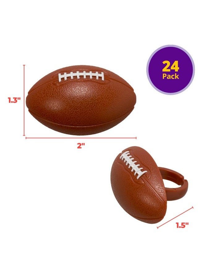 3D Football Rings, Cupcake Decorations, Food Safe Cake Toppers - 24 Pack - pzsku/Z883175B26D494475B4F1Z/45/_/1734347102/237815cb-e474-466d-b86e-fa9fff82c130