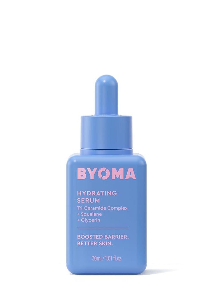 BYOMA Hydrating Serum - Moisturizing Facial Serum with Squalane, Glycerin & Ceramides - Hydrating for Glowing, Dewy Skin - 1.01 fl. oz - Image 1