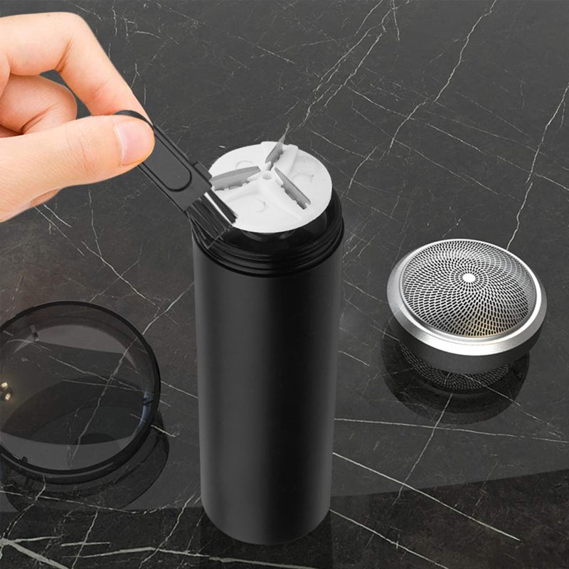 Portable Shaver Electric Razor USB Rechargeable Mini Beard Trimmer Beard Shaving Tool for Men Daily & Travel Use - Image 5