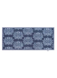 Suncoast Suncoast Hug Door Runner Rug RHS Woodblock 1 - Blue  - Image 1