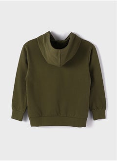 LC WAIKIKI Comfortable Fit Hooded Boy's Sweatshirt  - Image 2