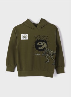 LC WAIKIKI Comfortable Fit Hooded Boy's Sweatshirt  - Image 1