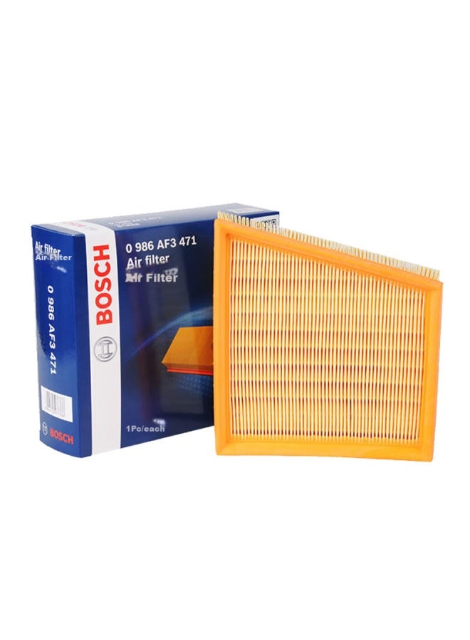 Bosch Automotive Air Filter Element, Air Cleaner, Air Filter 3471, Compatible With Nissan Teana 2.0l Models - Image 1
