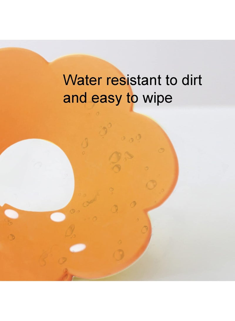 Adjustable Recovery Cat Collar, Cat Cone Soft After Surgery,Healing Wound Neck Cone for Kitties and Puppies, Protective Collar Elizabethan Collars for Cats Small Dogs (M) - Image 4