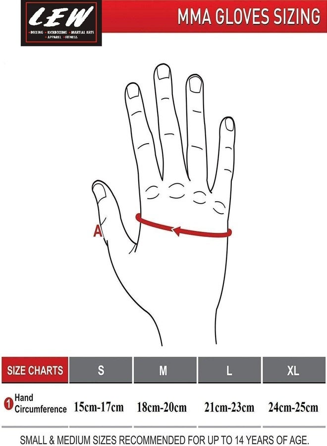 LEW Neon/Black Martial Arts Training & Sparring | Palm-O Maya Hide Leather Grappling Mitts |Good for Kickboxing, Muay Thai, Cage Fighting, Punching Bag MMA Gloves - Image 4