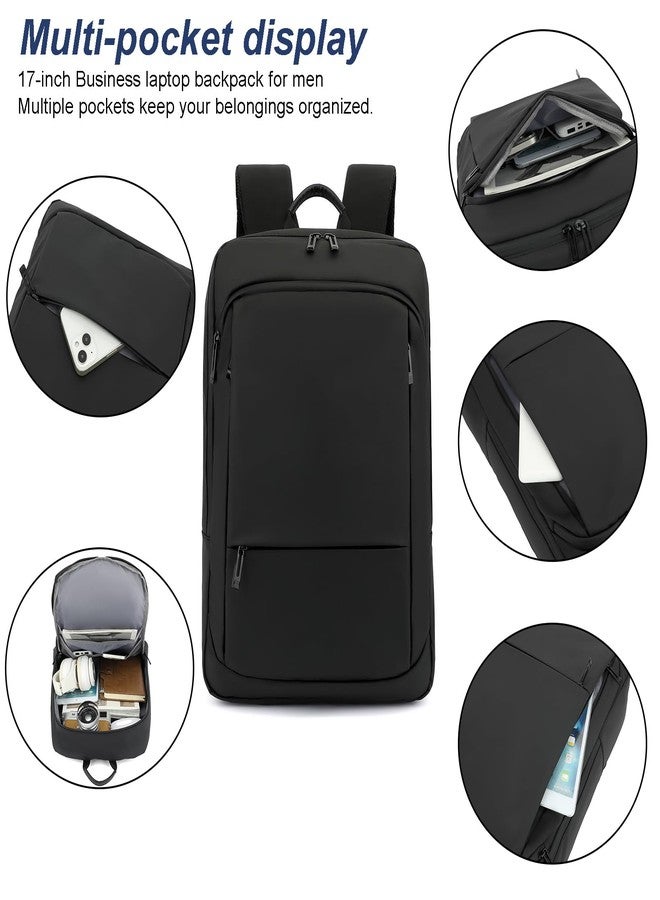 AUGUR Slim Backpack for Men 17 inch Laptop Backpack Computer Notebooks Lightweight Water Resistant Backpacks For Travel/Business/Work - Image 5