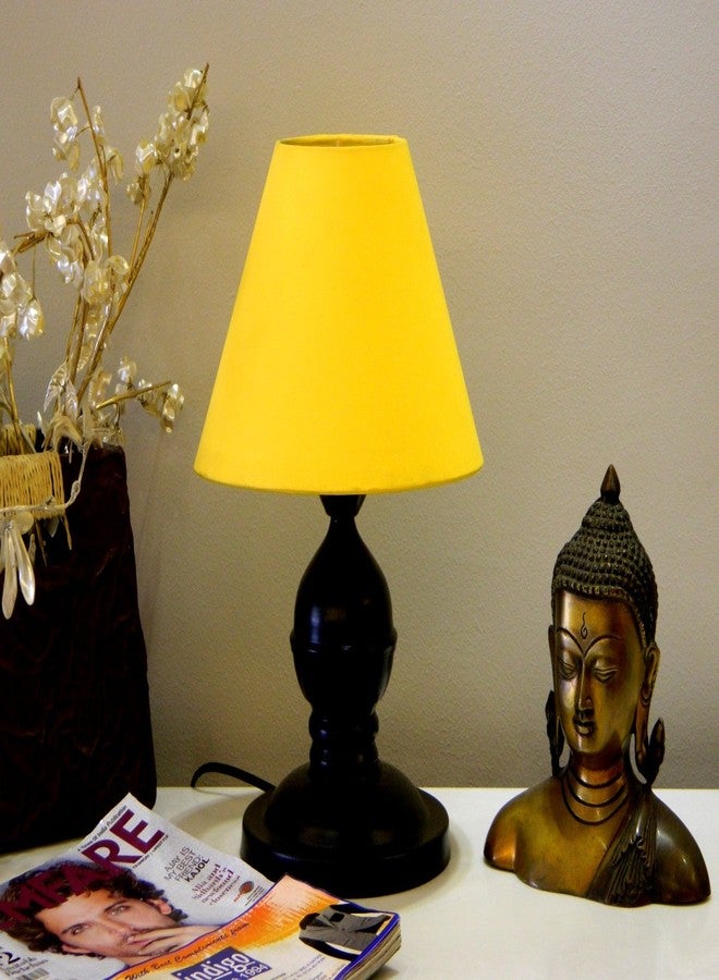 tu casa Table Lamp, Night Lamp for Bedroom, Decoration Bedside Lamp, Metal Table Lamp with Fabric Shade| Nightstand Lamps for Bedroom, Living Room, Gift| Home Decor Items - Image 3