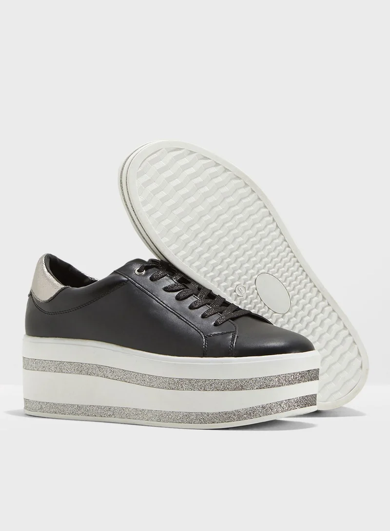 CALL IT SPRING High Flatform Lace Up Shoe