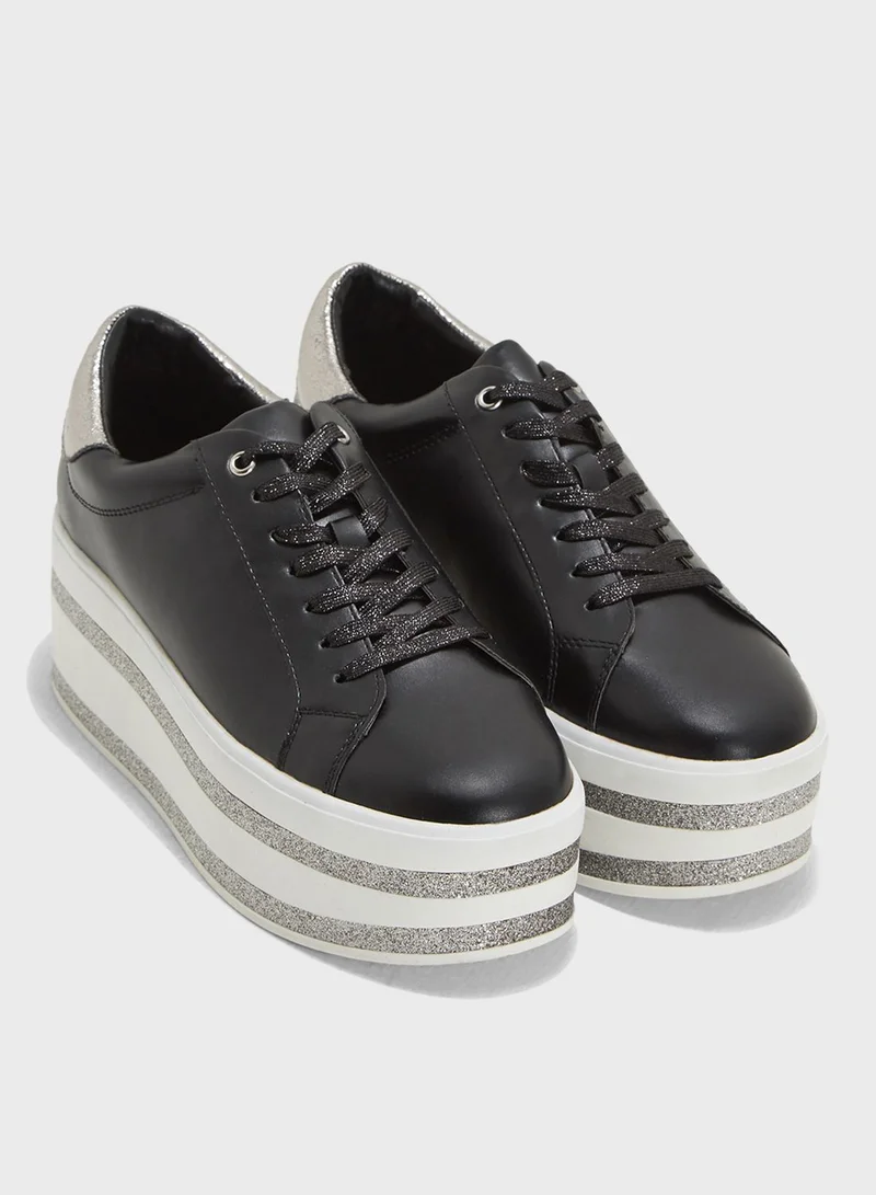 CALL IT SPRING High Flatform Lace Up Shoe