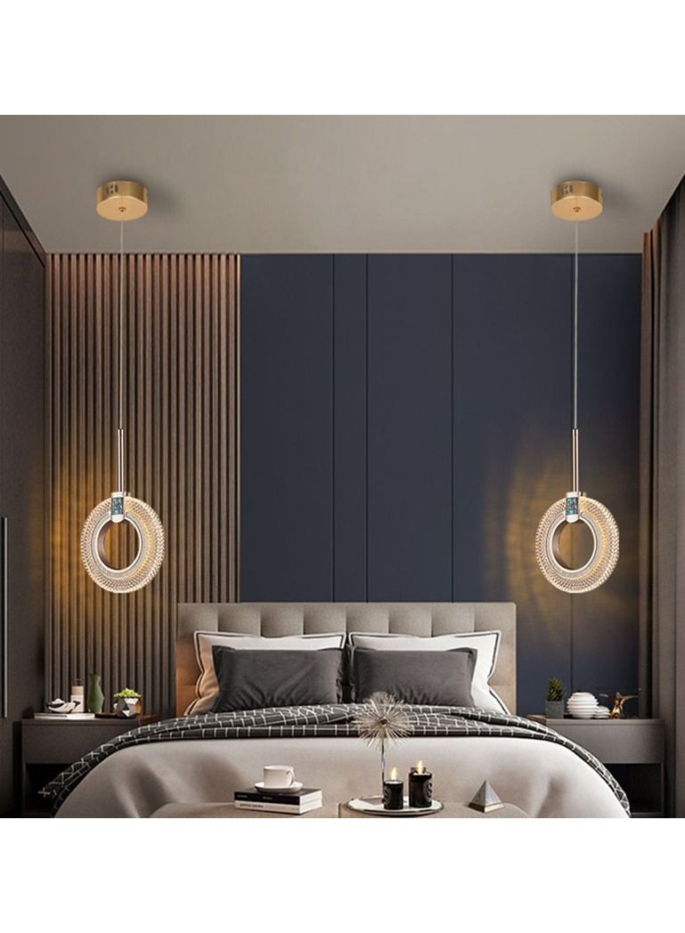 C M E Modern Golden Hanger with 3 Lights  - Image 1