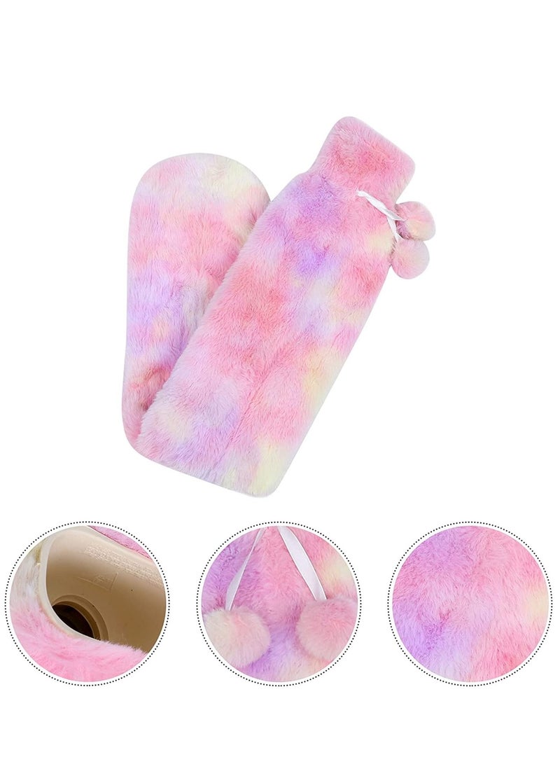 KASTWAVE Long Hot Water Bottle Bed Warm Waist Warm Back Hot Water Bottle Rubber Hot Water Bottles Thermal Bags Long Strip Water Bags for Pain Relief Back Hand Legs 2L - Image 2