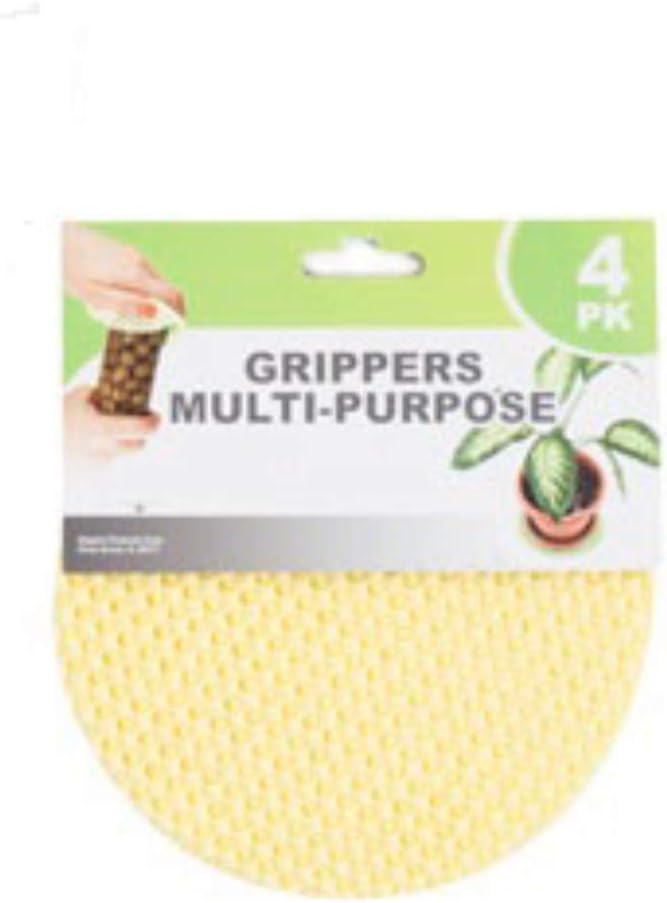 REGENT Round Multi-Purpose Jar Gripper Pad Bottle Lid Opener, 4 Piece Set, Colors May Vary - Image 3