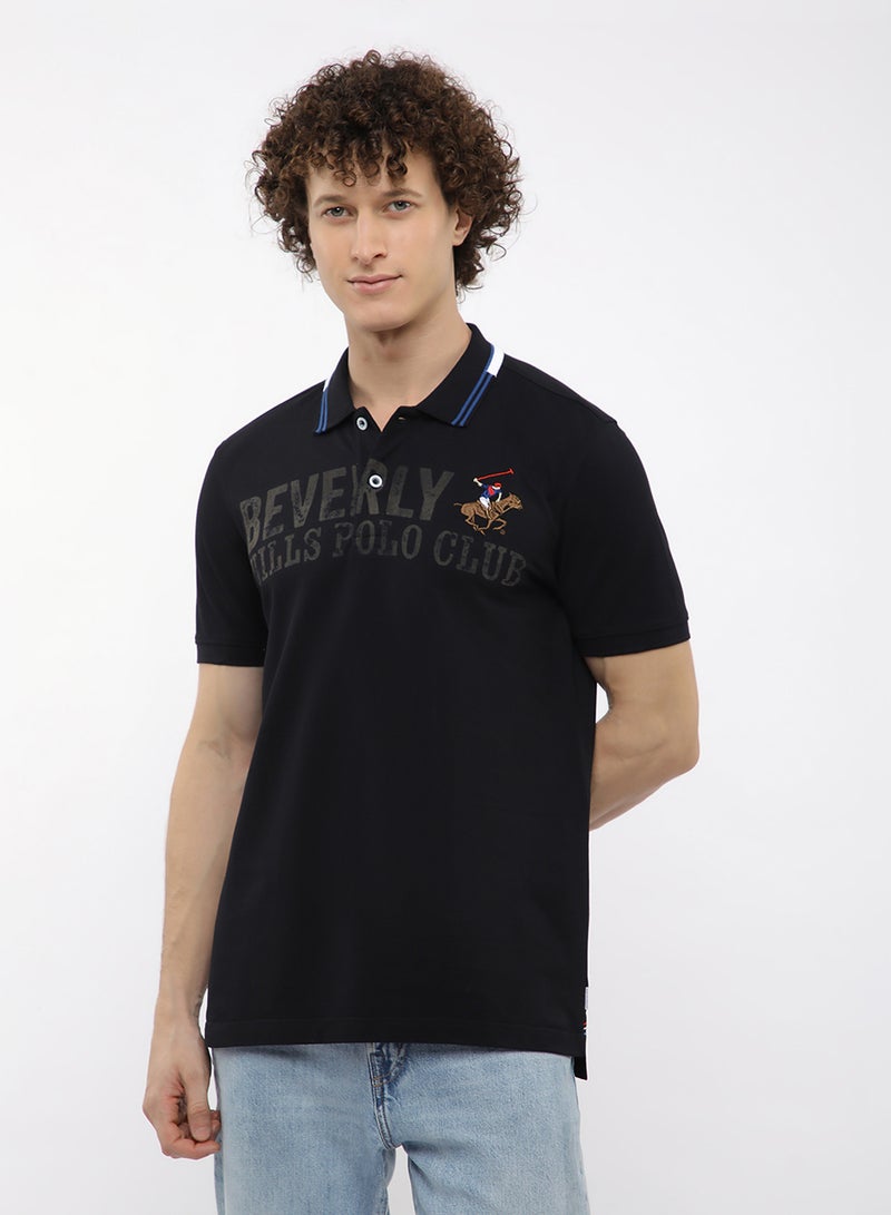 بيفرلي هيلز بولو كلوب تيشيرت بولو مطبوع - Image 1