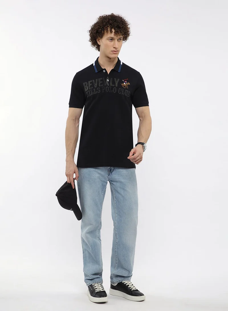 BEVERLY HILLS POLO CLUB Printed Polo